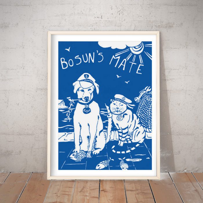 Bosuns' Mate Art Print by Port and Lemon