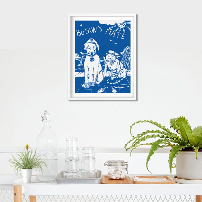 Bosuns' Mate Art Print by Port and Lemon - Image 2