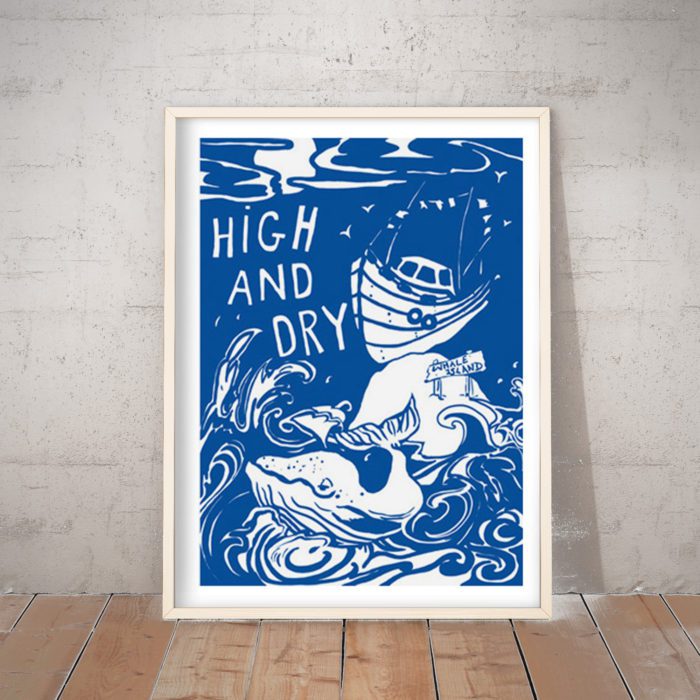 High and Dry Art Print by Port and Lemon