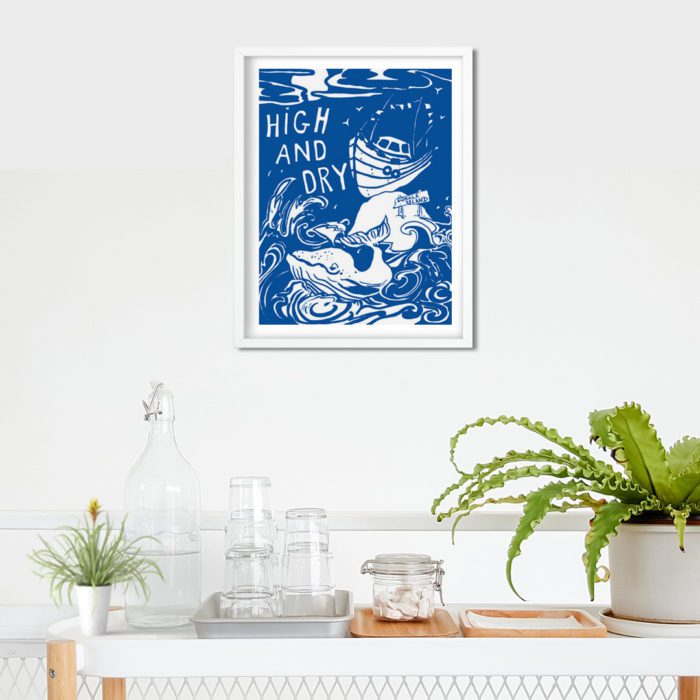 High and Dry Art Print by Port and Lemon - Image 3