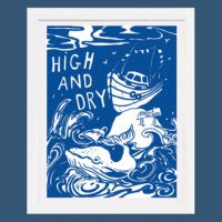 High and Dry A5 Art Print by Port and Lemon - Image 2