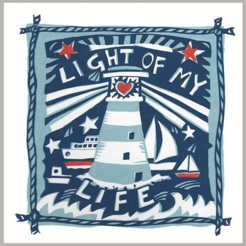 light of my life greetings card by kate cooke for Port and lemon