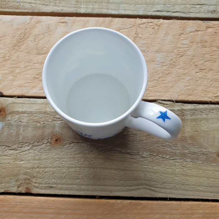 Prawn Star Hand Decorated Bone China Mug - Image 6