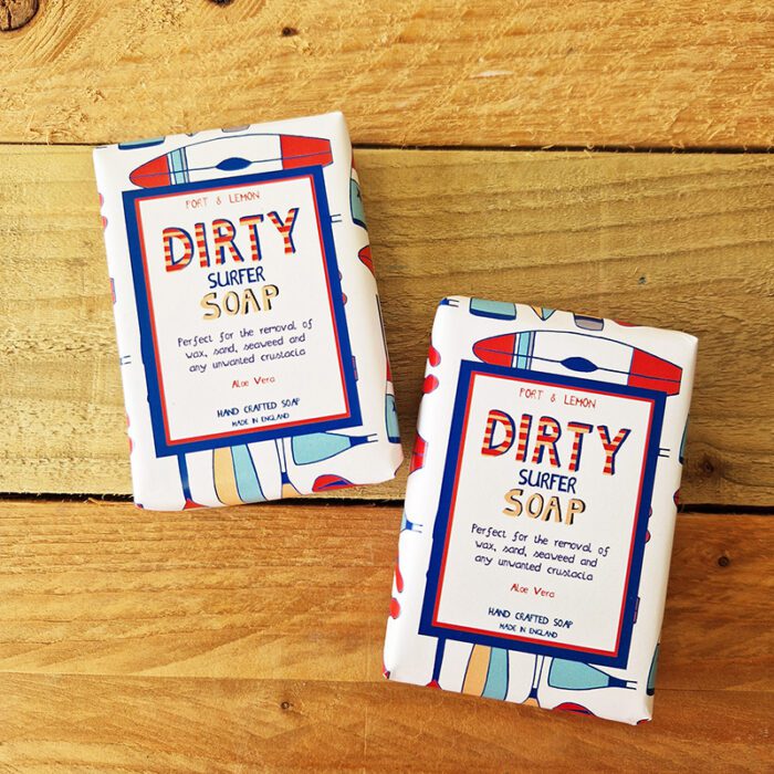 Hand Crafted Soap - Dirty Surfer Aloe Vera Soap