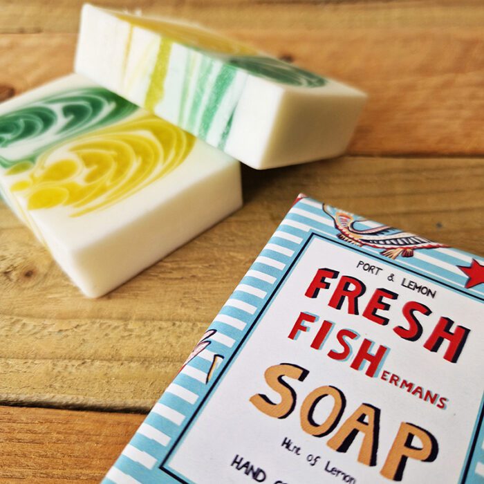 Hand Crafted Soap - Fresh Fisherman Lemon Soap - Image 2