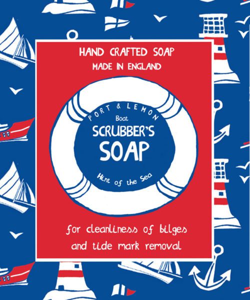 hello sailor wash bag and boat scrubbers hand crafted soap gift set by port and lemon
