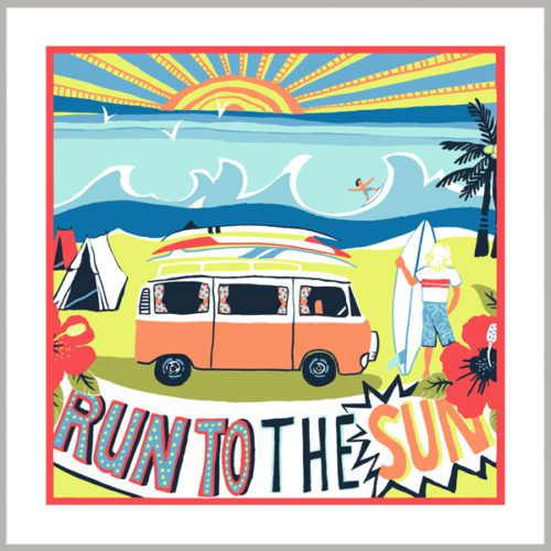run to the sun by kate cooke for port and lemon