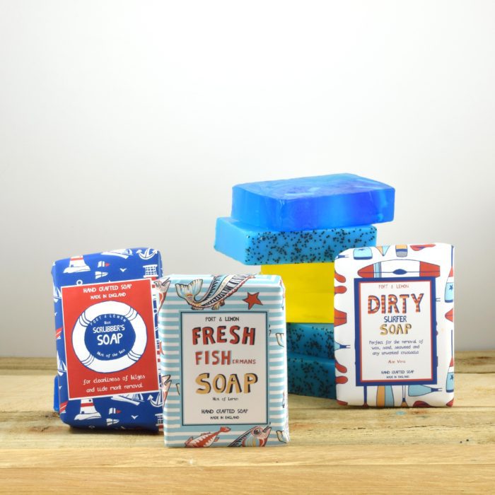 Hand Crafted Soap - Dirty Surfer Aloe Vera Soap - Image 5