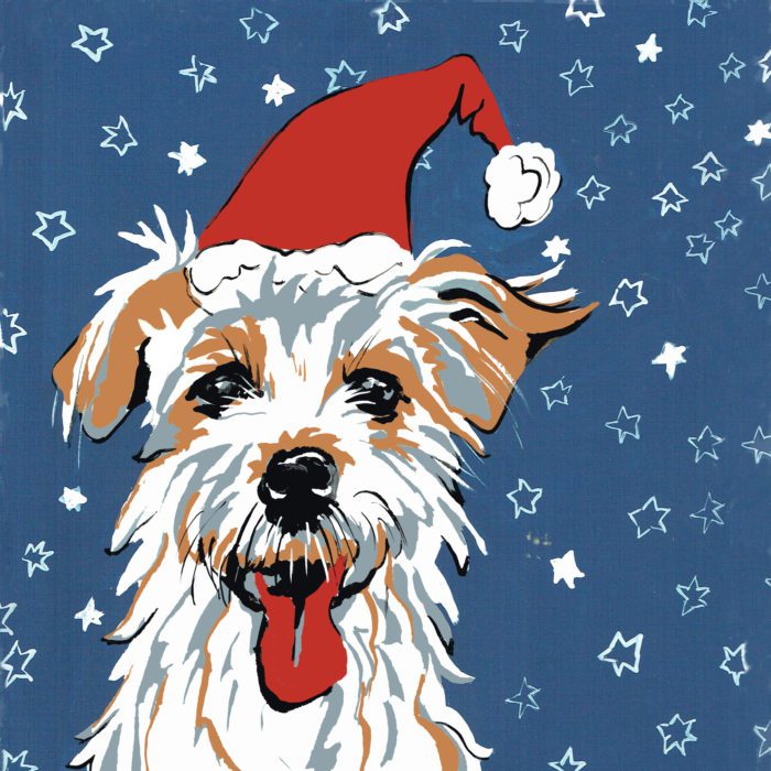 Christmas Card - Santa Jack by Tracy Evans for Port and Lemon - Image 2