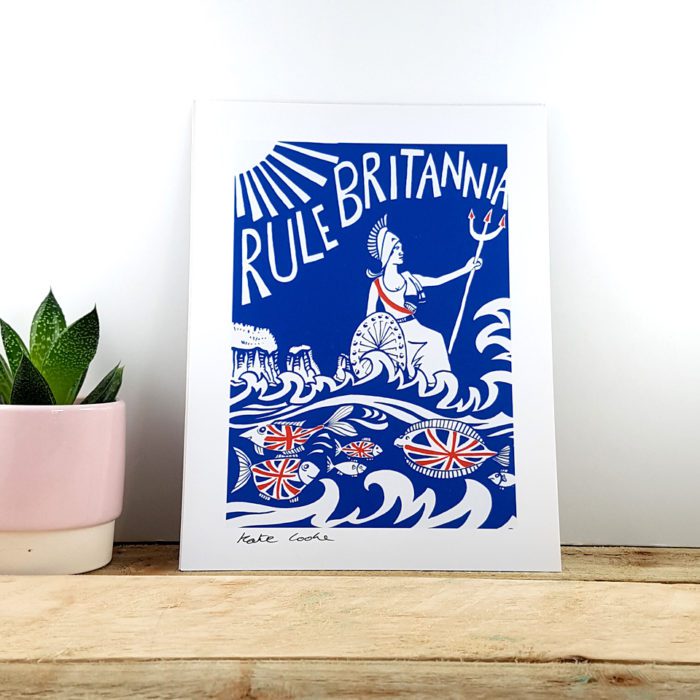 Rule Britannia Art Print by Port and Lemon