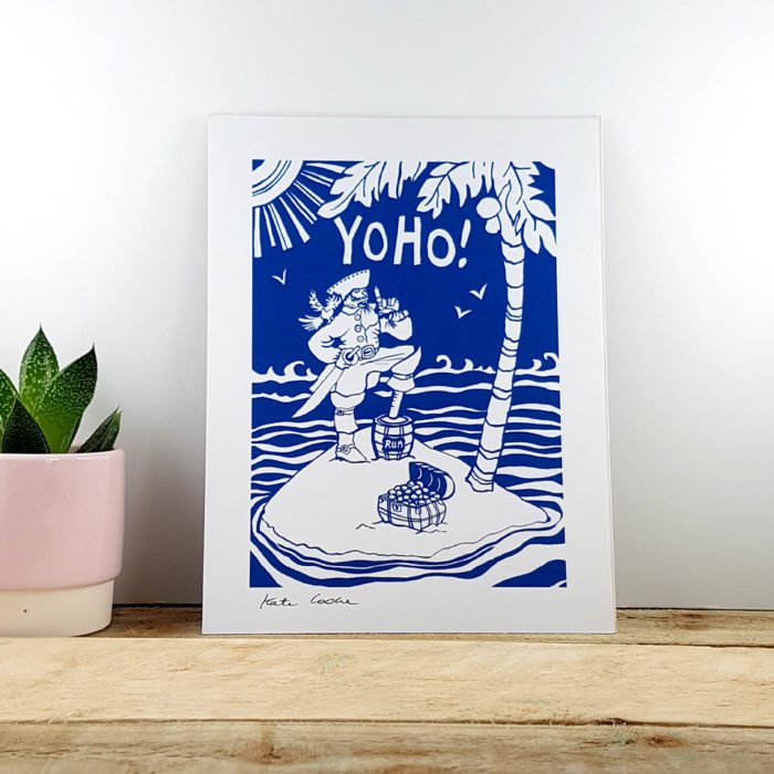 Yo Ho Art Print by Port and Lemon