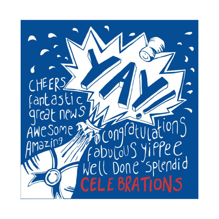 Celebrations Greeting Card by Tracy Evans for Port and Lemon - Image 2