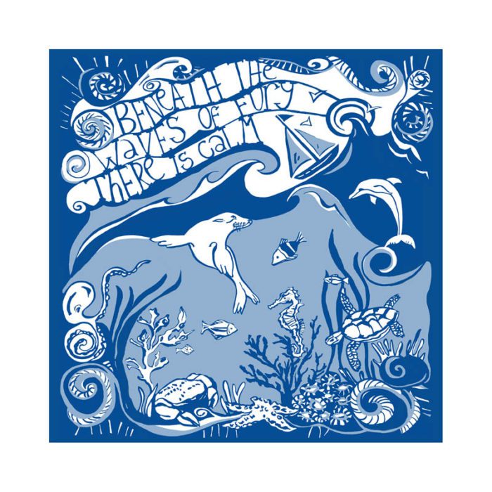 Beneath the Waves Greeting Card by Tracy Evans for Sea-Changers - Image 2