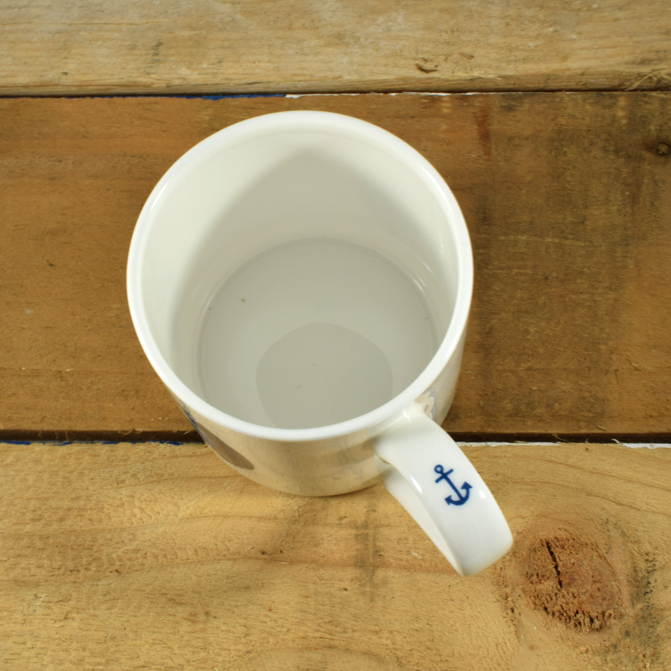 Ship's Cat Hand Decorated Bone China Mug by Port and Lemon - Image 2
