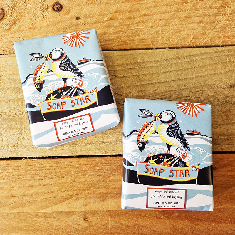 Proud as a Puffin Hand Crafted Soap by Port and Lemon