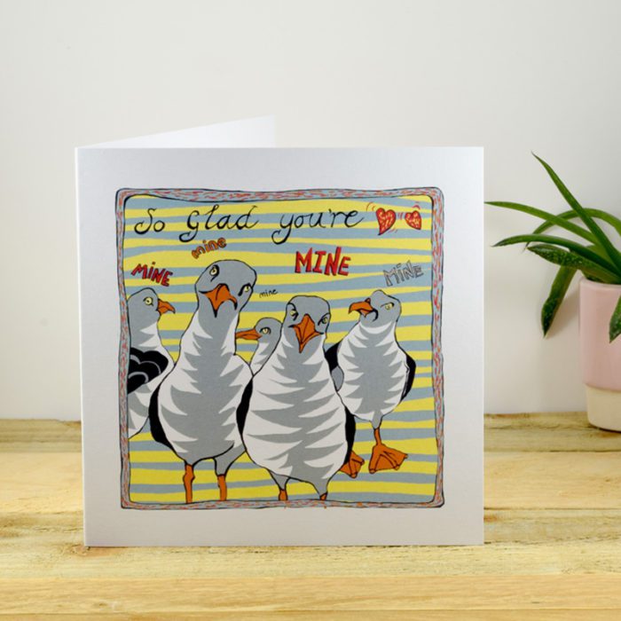 Mine Greetings Card by Tracy Evans for Port and Lemon