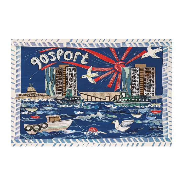 Gosport Waterfront Art Print by Tracy Evans - Image 2