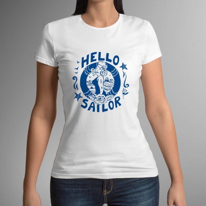 Hello Sailor Women's T Shirt - Image 2