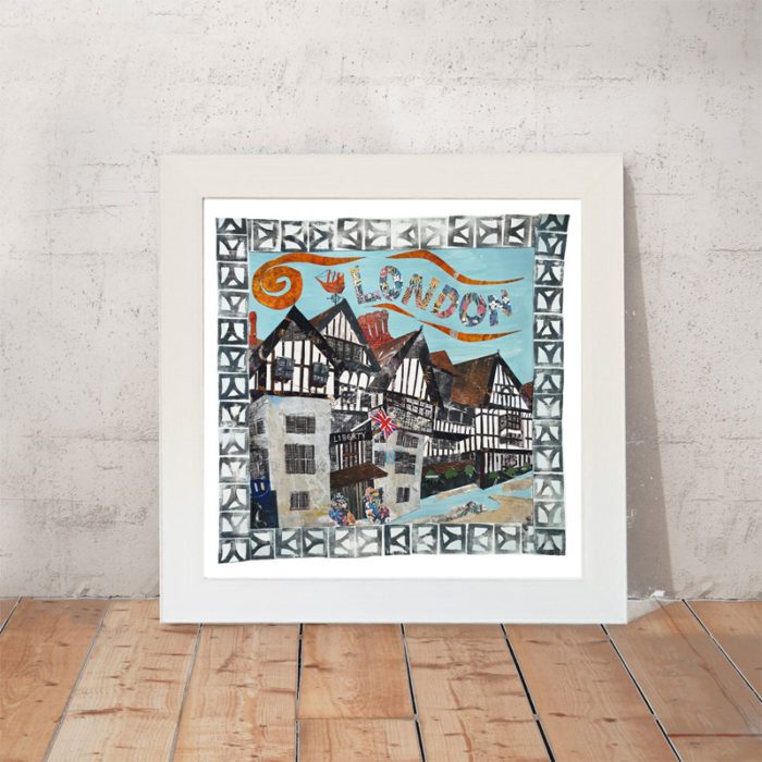 Liberty London Art Print by Tracy Evans
