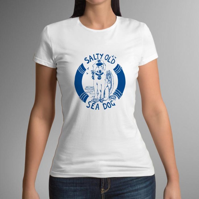 Salty Old Sea Dog Women's T Shirt