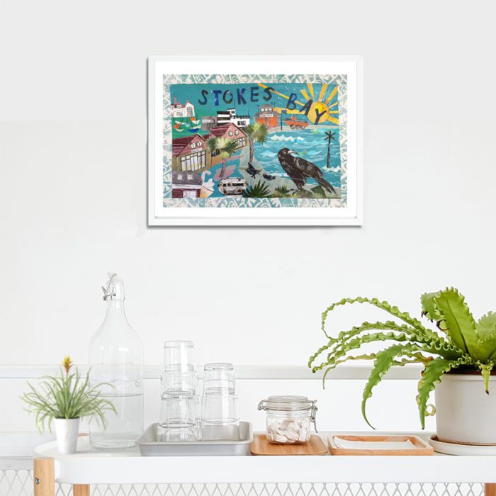 Stokes Bay Gosport Art Print by Tracy Evans - Image 3