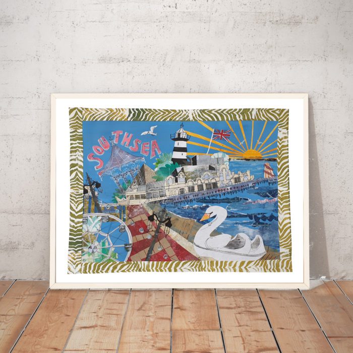 Southsea Art Print by Tracy Evans
