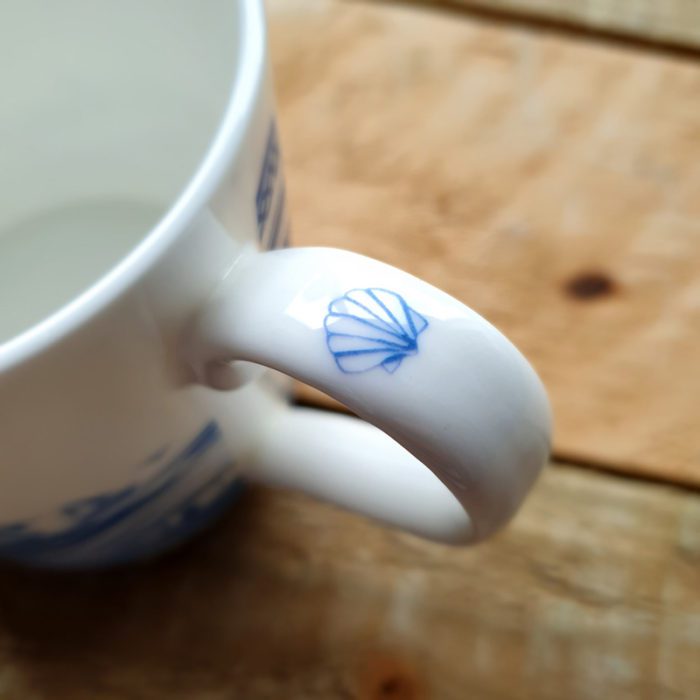 Washed Up With The Tide Hand Decorated Bone China Mug - Image 3