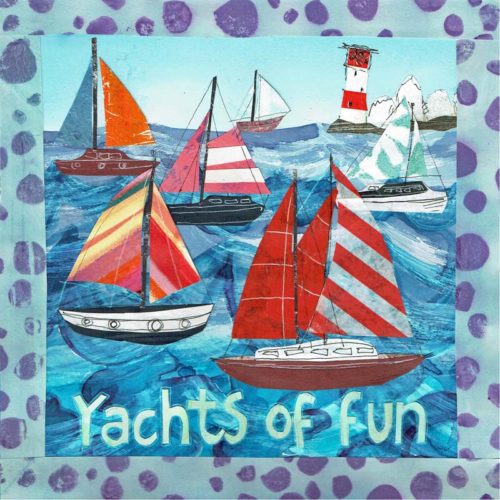 sailing boats card