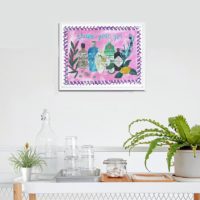 Shake your Gin Art Print by Tracy Evans - Image 3