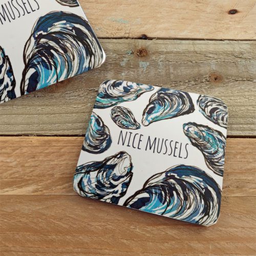 nice mussels coaster