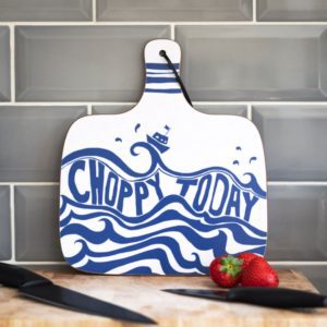 Choppy Today Kitchen Chopping Board Port and Lemon