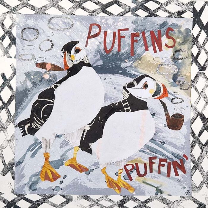 smoking puffins