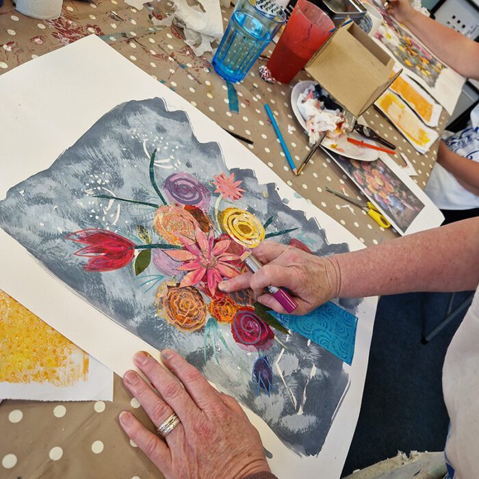 Mixed Media Florals Workshop Saturday 28 June 2025 - Image 2