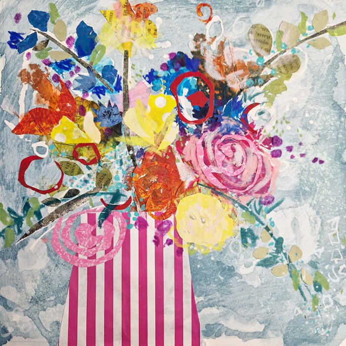 Mixed Media Florals Workshop Saturday 28 June 2025