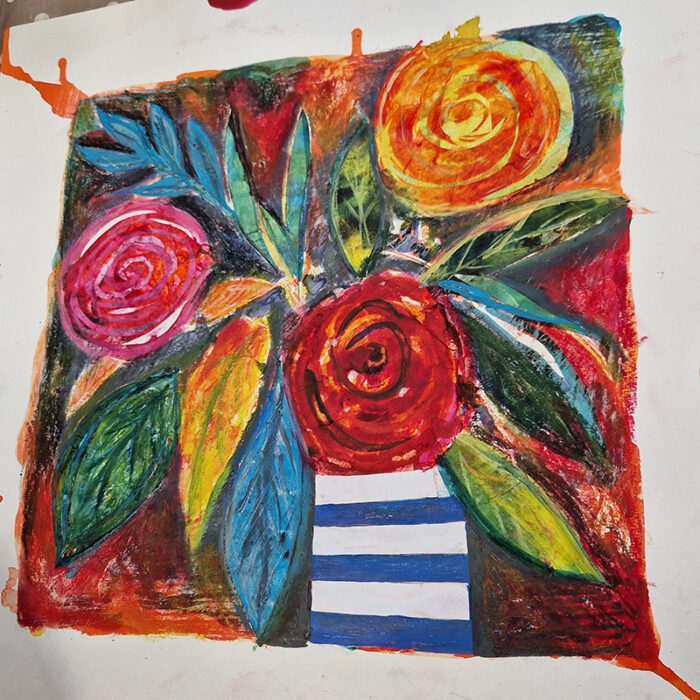 Mixed Media Florals Workshop Saturday 28 June 2025 - Image 4