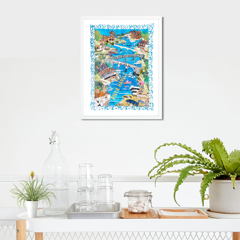 River Hamble Hampshire Print by Tracy Evans - Image 6